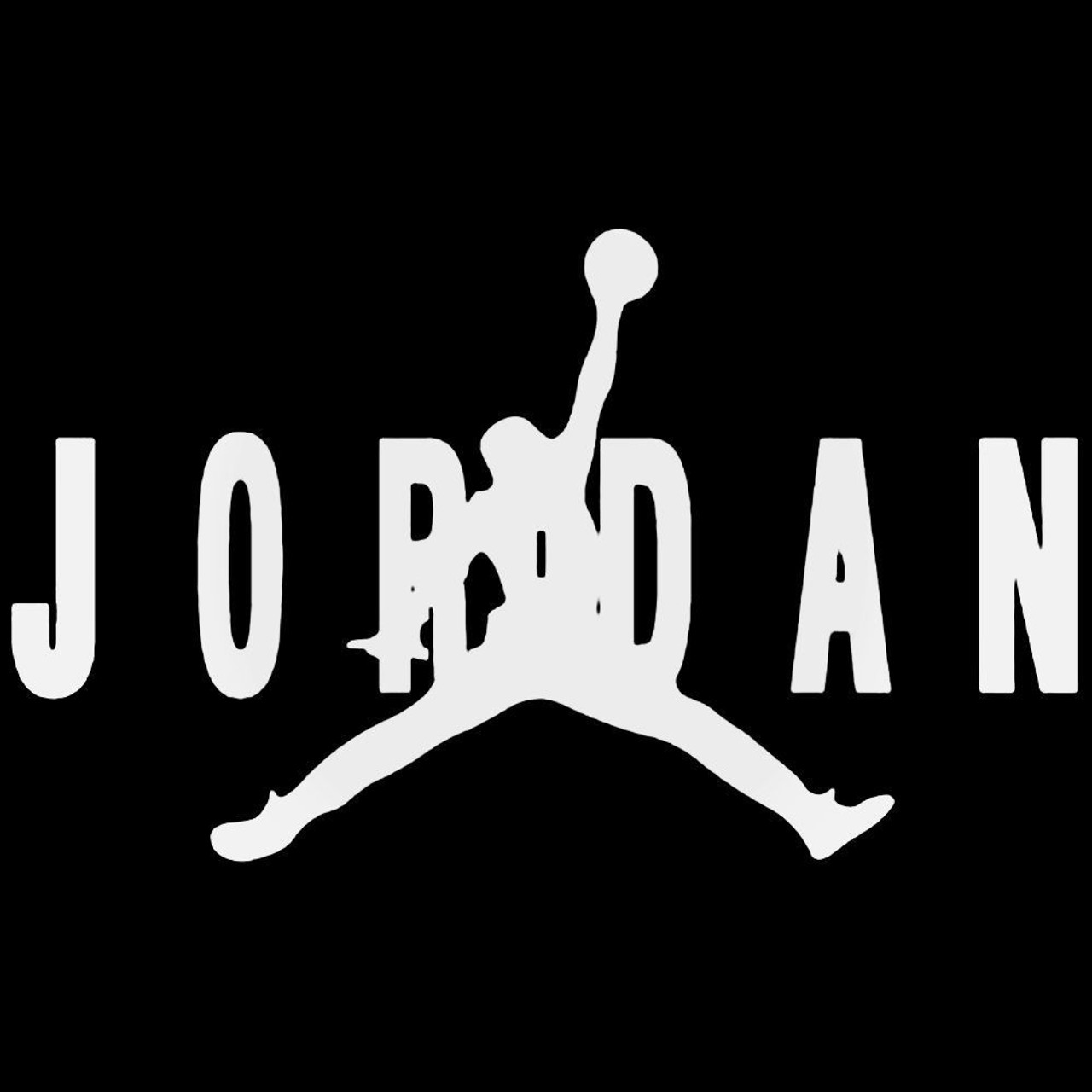 Jordan Air Logo Decal Sticker