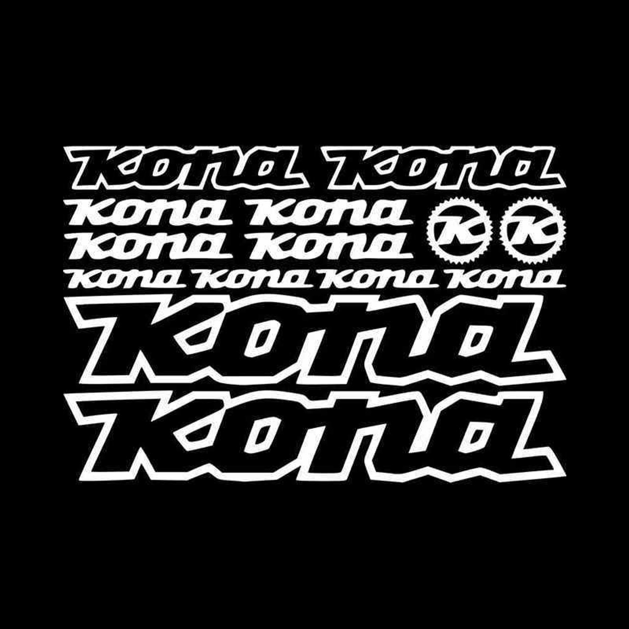 kona bike stickers