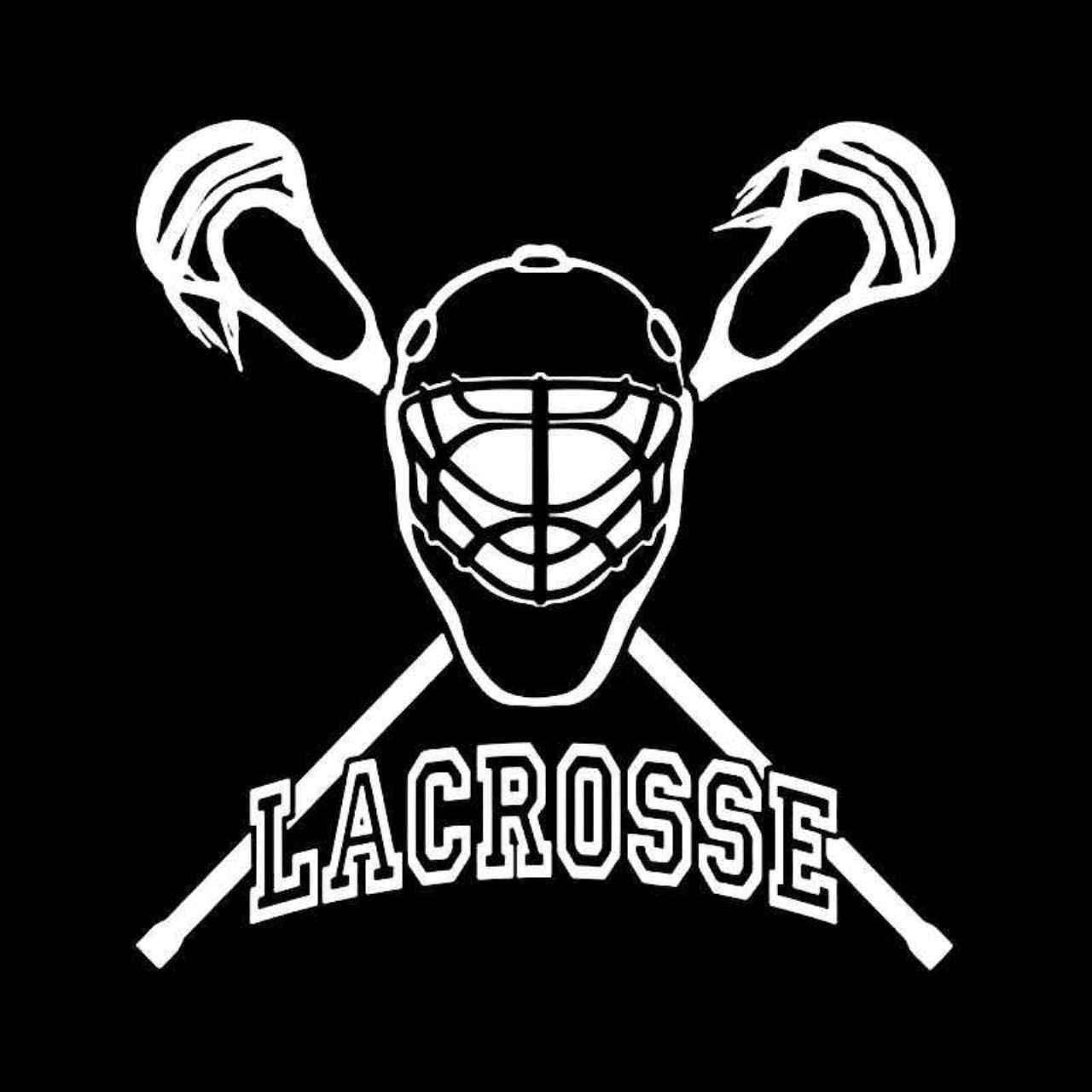 Lacrosse Vinyl Decal Sticker