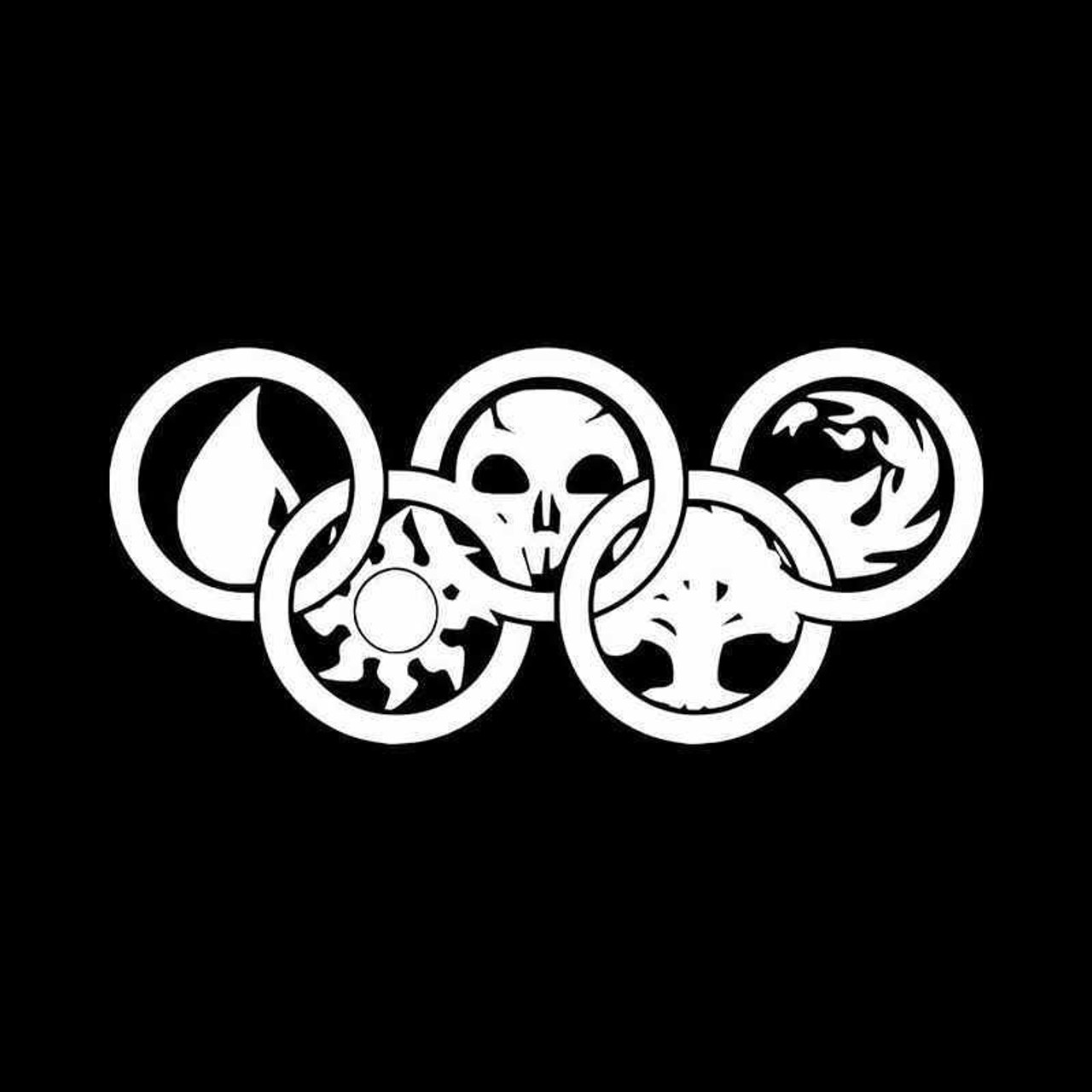 Magic The Gathering Olympics Vinyl Decal Sticker