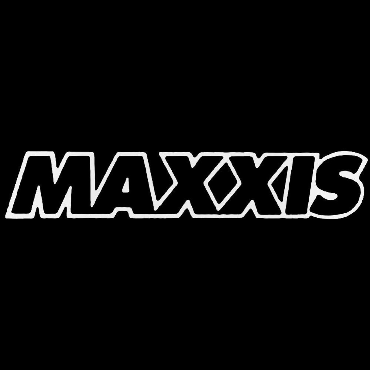 Maxxis Text Cycling Decal Sticker