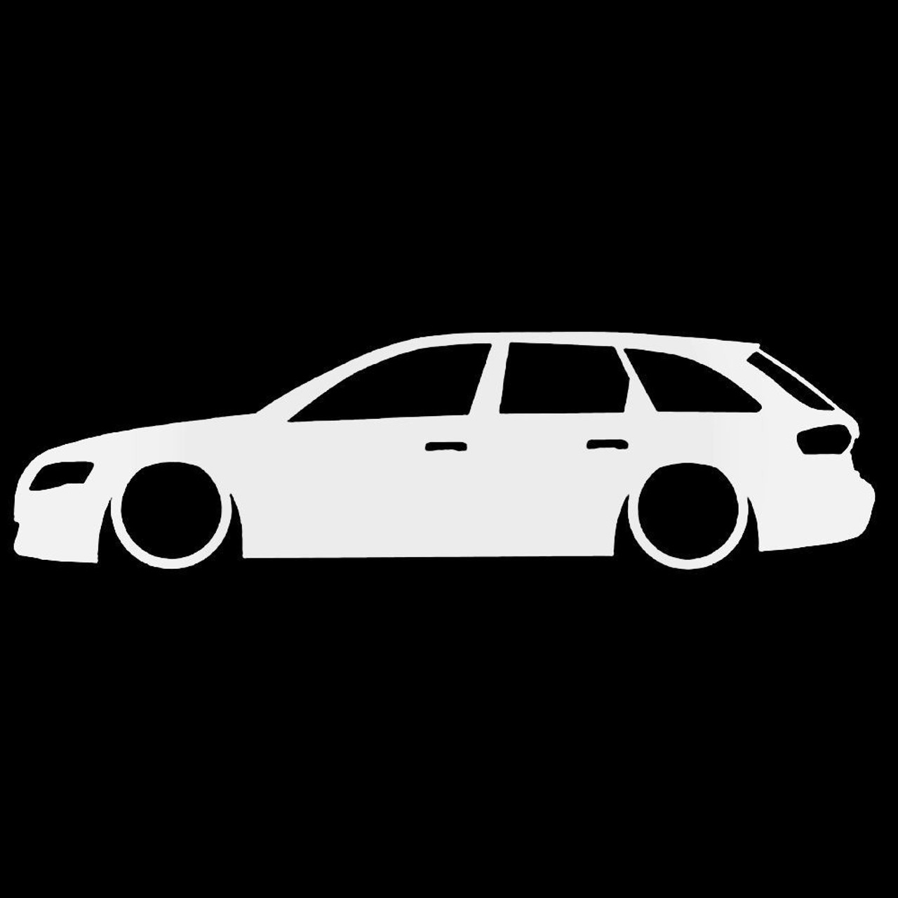 Audi A4 B8 Avant Low Sticker