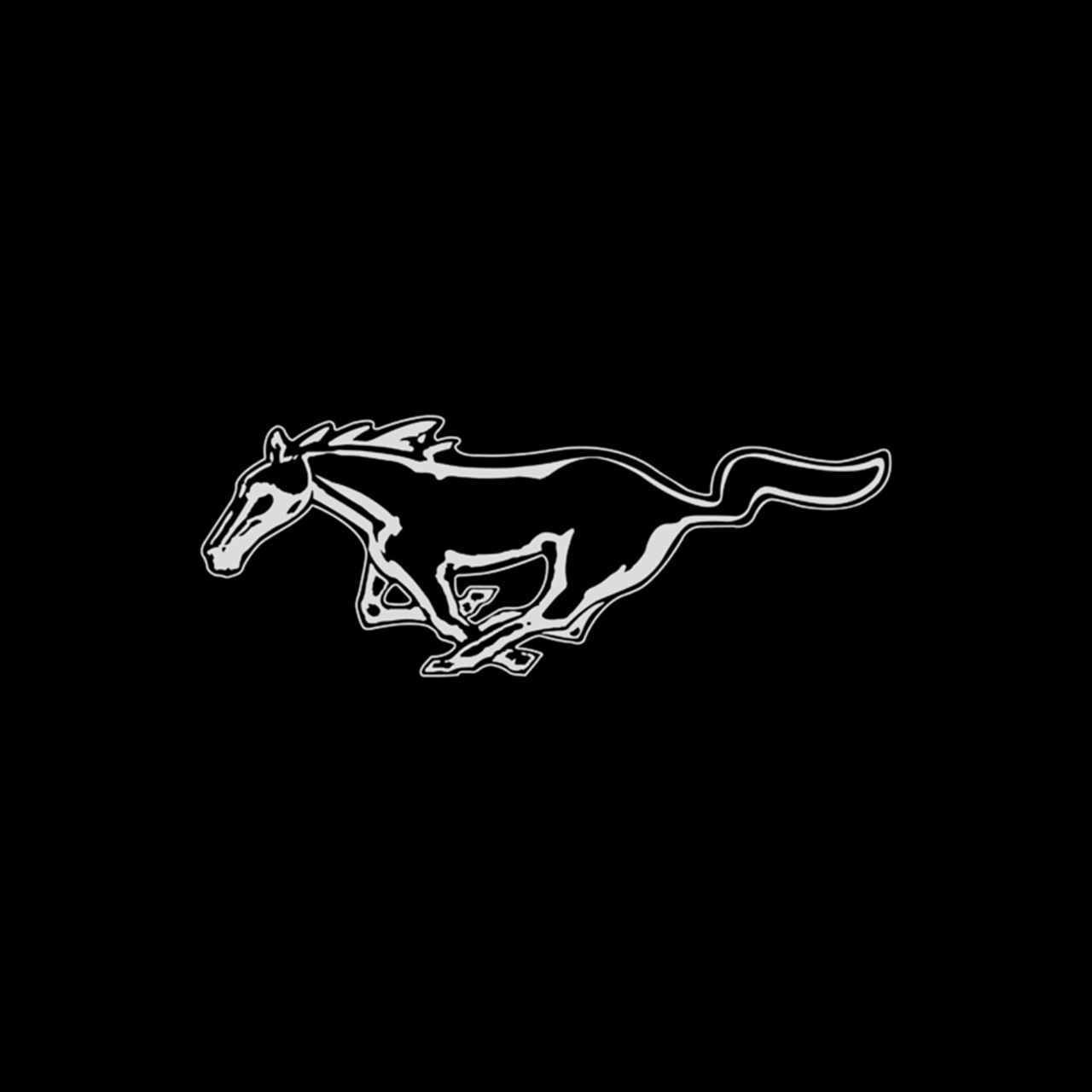 2 For Ford Mustang logo GT Metal car sticker leaf plate label New Mondeo  Mustang modified side logo Pegasus Creative personality - AliExpress