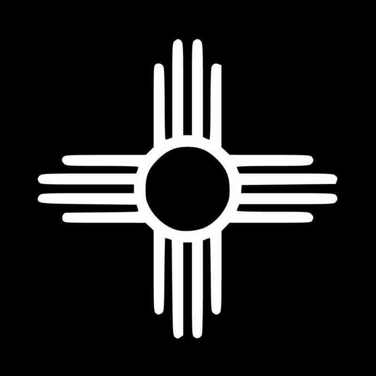 Download New Mexico Zia Symbol Vinyl Decal Sticker