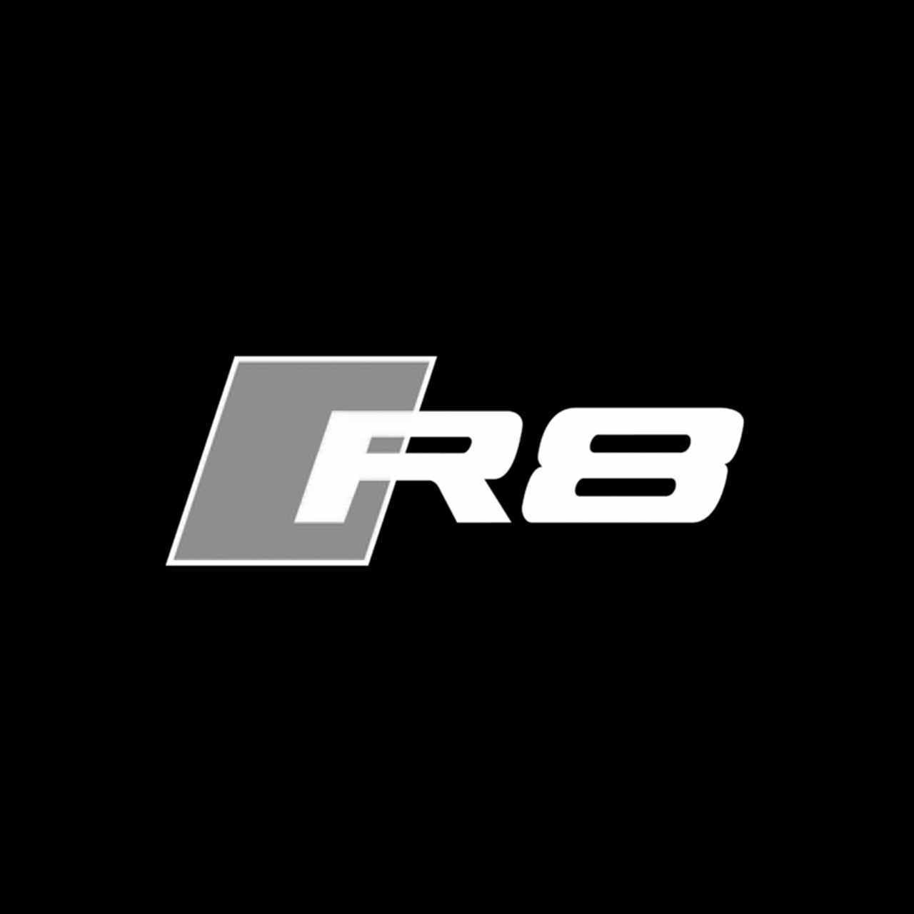 Audi R8 Lettering Audi R8 Couleurs Vinyl Decal Sticker