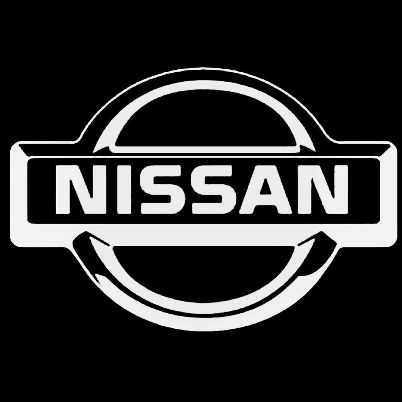 nissan emblem black