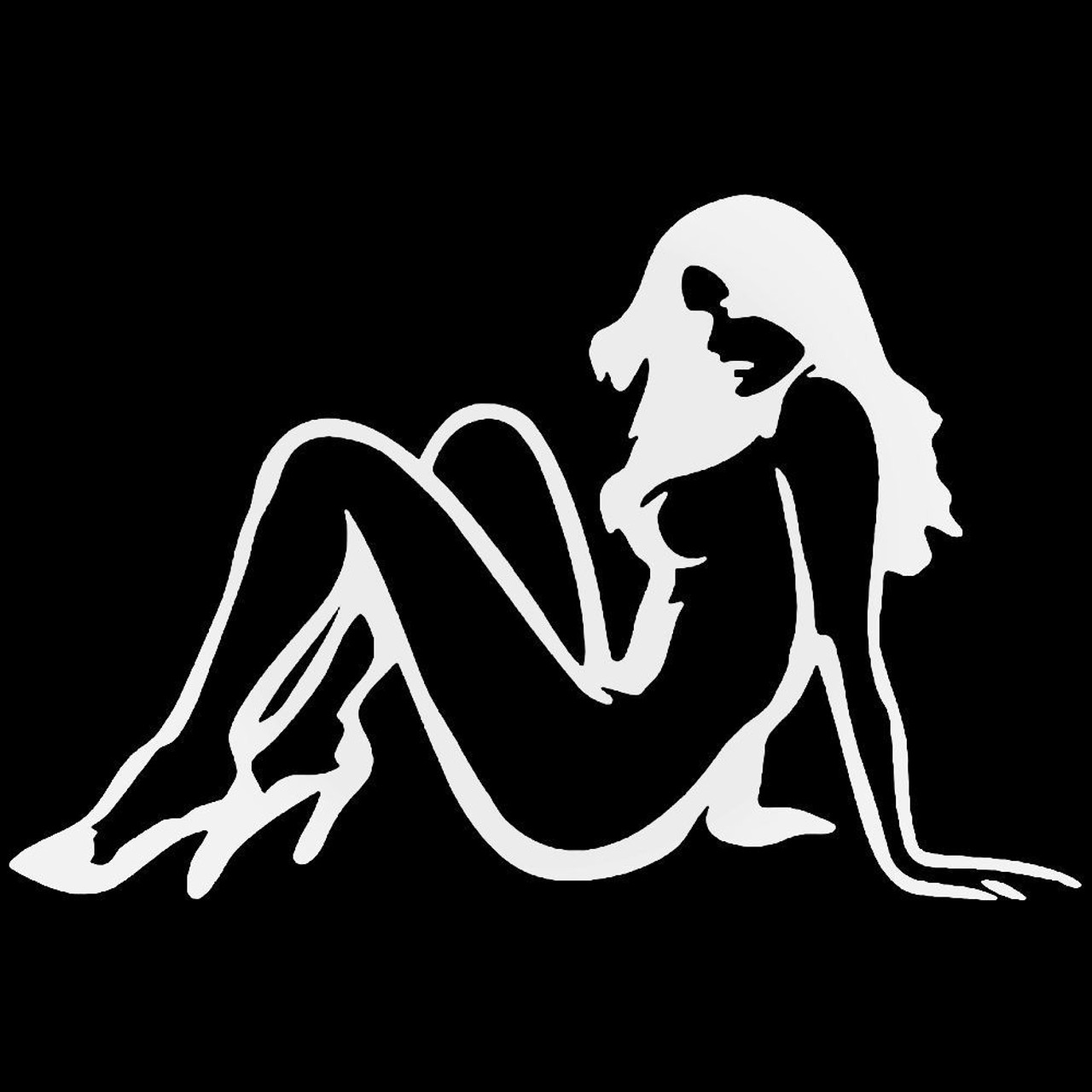 Nude Sexy Girl Vinyl Decal Sticker