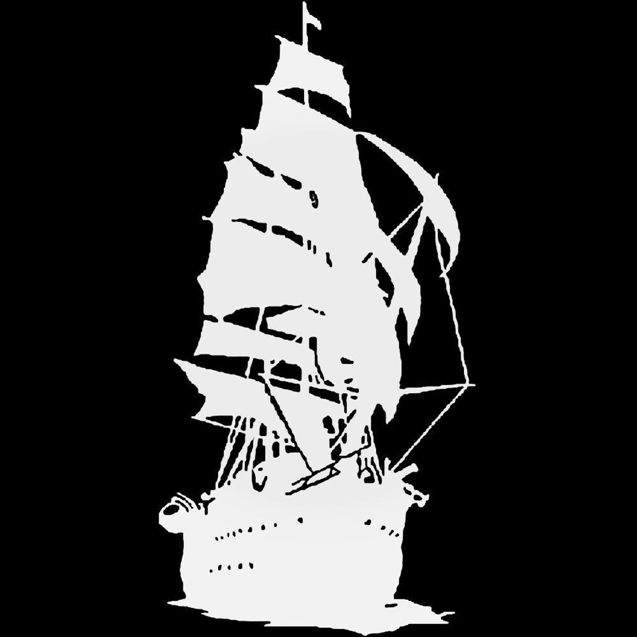 Pirate Ship 900 Decal Sticker