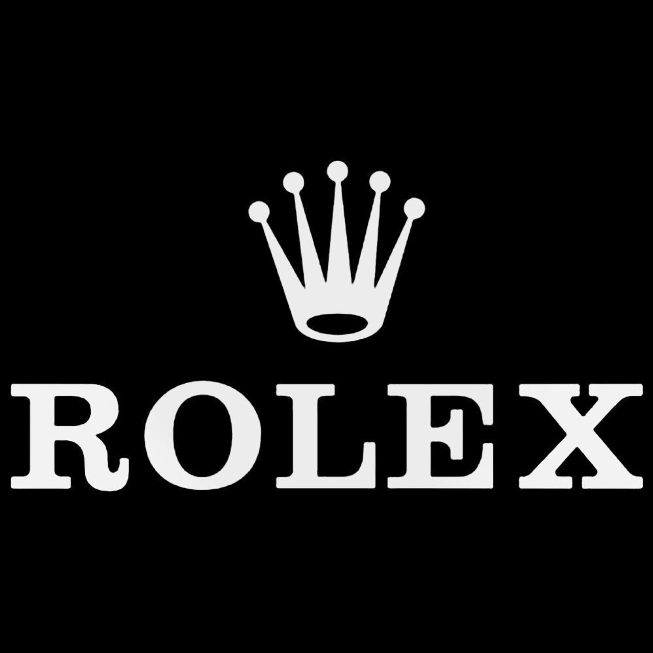 rolex logo sticker