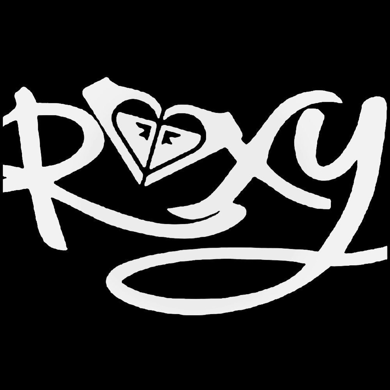 Decal Sticker Roxy Logo Quiksilver, 25 years Anniversary, text, heart, logo  png | PNGWing