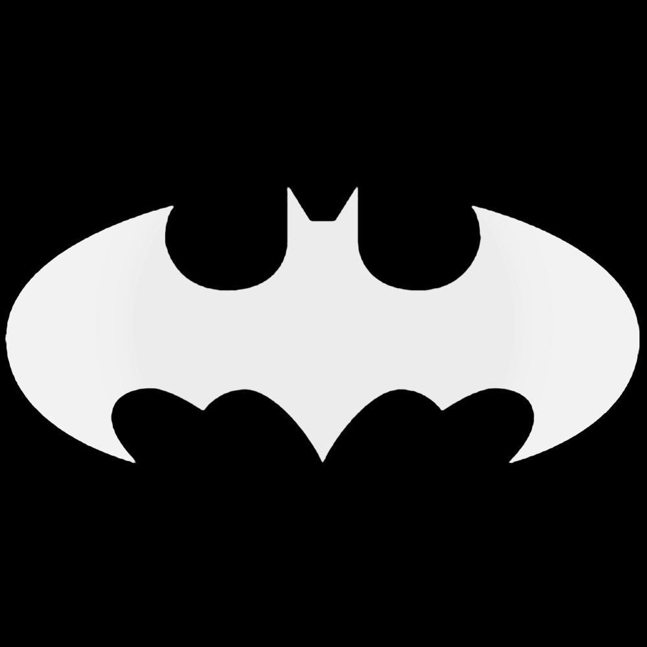 batman begins symbol outline