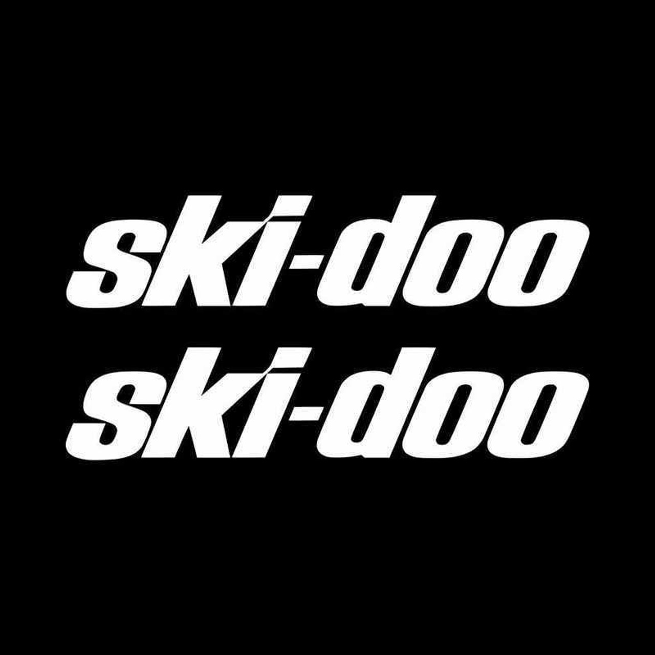 Ski Dooo Logo Vinyl Decal Sticker