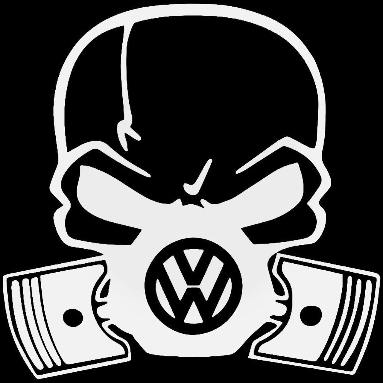 Stickers Volkswagen pistons - Stickers Volkswagen