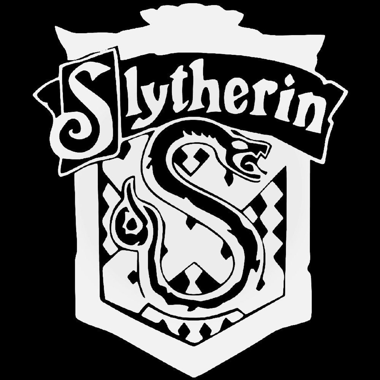 Slytherin House Harry Potter Vinyl Decal Sticker