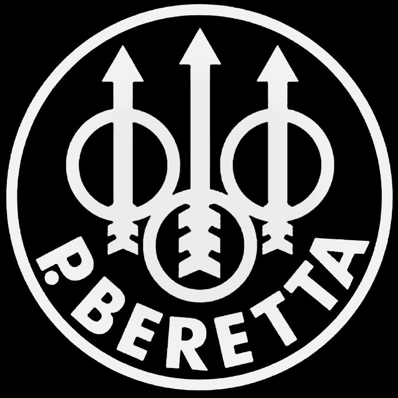 beretta logo sticker