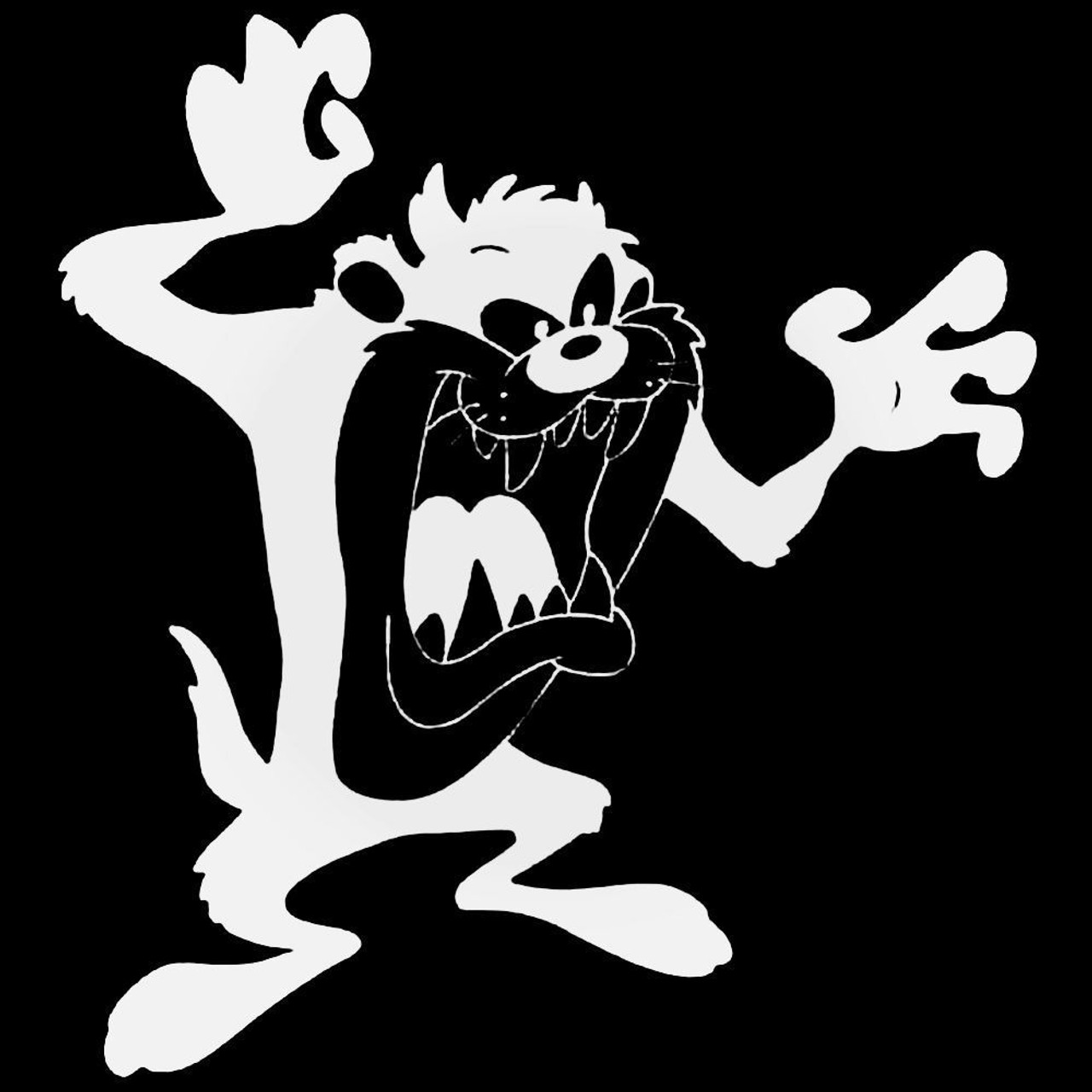 Taz Tazmanian Devil Looney Tunes Decal Sticker