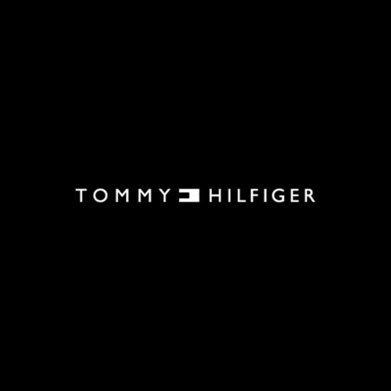 tommy hilfiger logo sticker