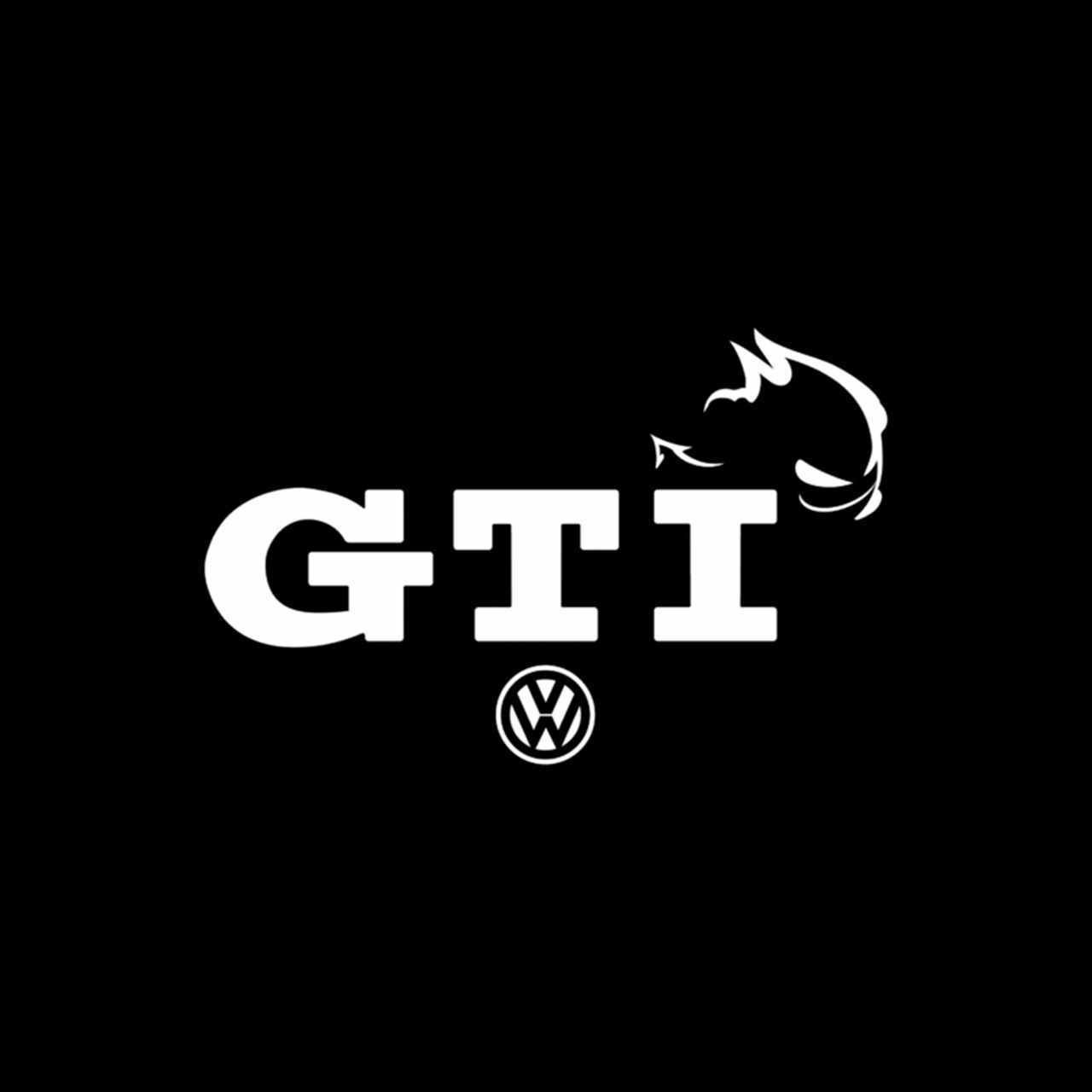 Volkswagen Gti Logo 2 Vinyl Decal Sticker