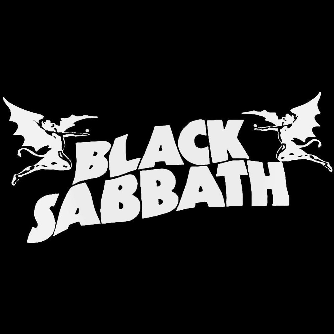 black coffee sabbath logo sticker