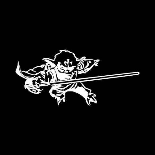 Yoda Ver Vinyl Decal Sticker