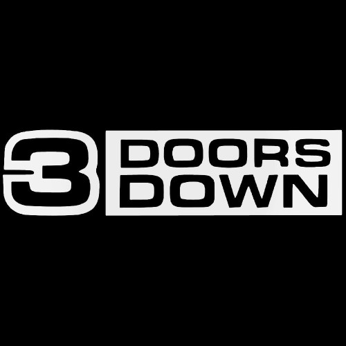 3 Doors Down Decal Sticker