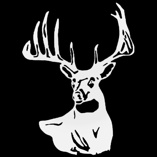 Buck Style 1 Decal Sticker