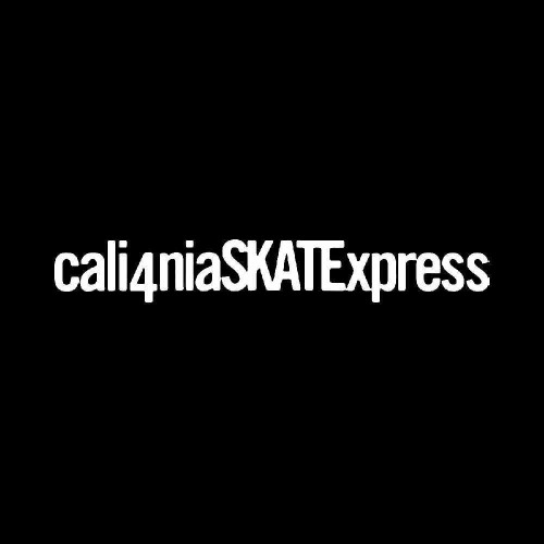 Cali4nia Skatexpress SkateBoard Decal