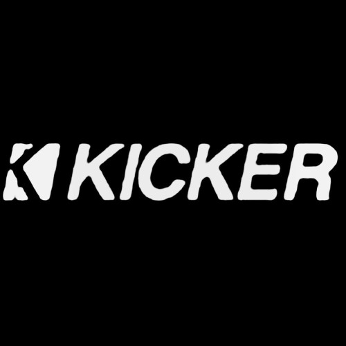 Car Audio Logos Kicker Style 2 Decal