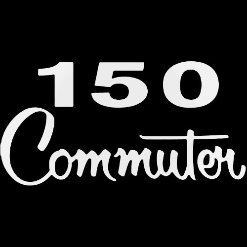 Cessna 150 Commuter Emblem Aviation Decal Sticker