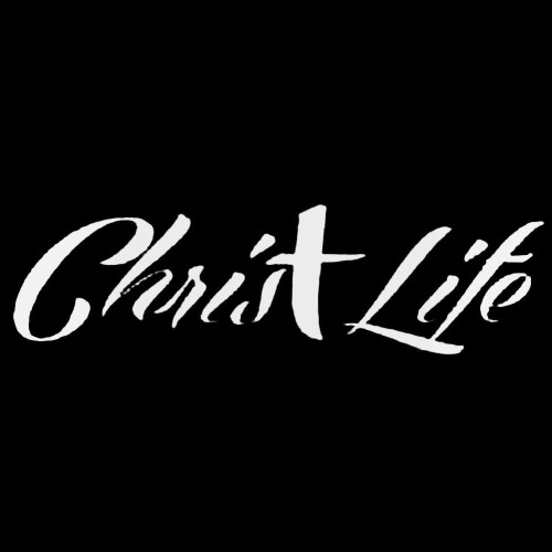 Christ Life With Cross T Vinyl Decal Sticker
