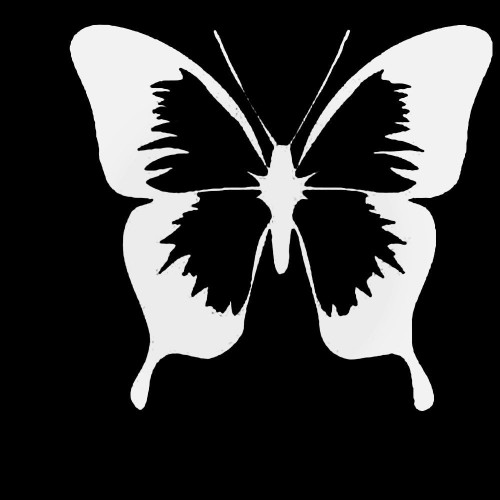 Classic Butterfly Decal Sticker