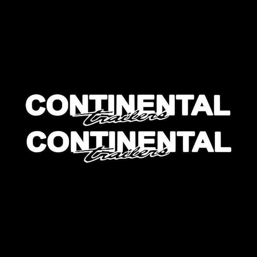 Continental Trailer New Style Boat Kit Vinyl Decal Sticker