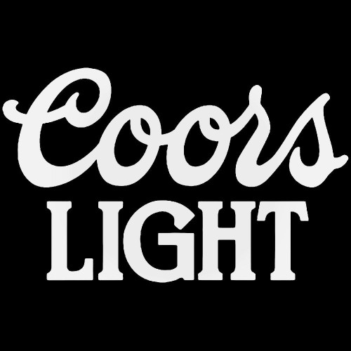 Coors Light Logo Sticker