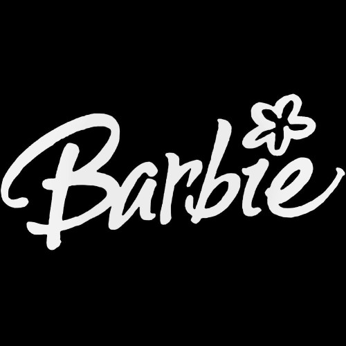 Corporate Logo s Barbie Style 2 Decal