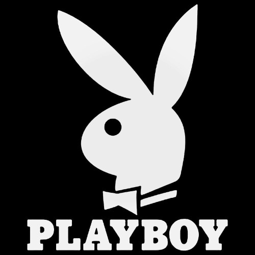 Corporate Logo s Playboy Style 1 Decal