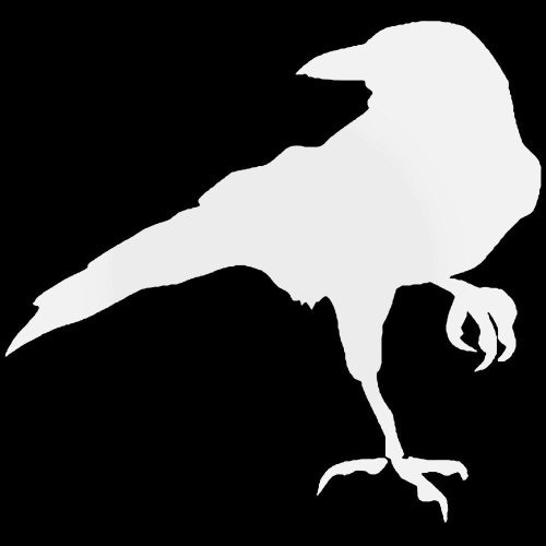 Crow Raven Blackbird Bird Vinyl Decal Sticker