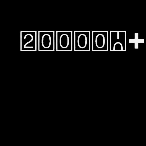 200000 Miles Decal Sticker