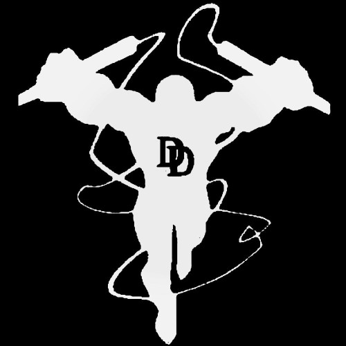 Daredevil Silhouette Decal Sticker