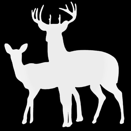 Deers 2 Decal Sticker