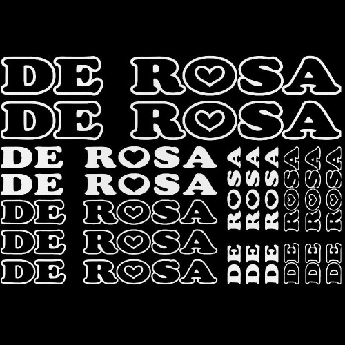 De Rosa S Bike Graphic Kit Decal Sticker