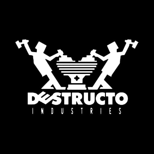 Destructo Trucks SkateBoard Decal