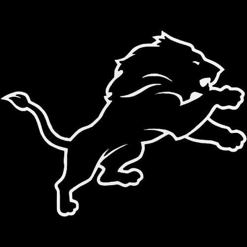 Detroit Lions 14 Decal