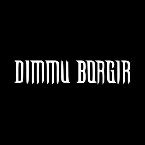 Dimmu Borgir Band Logo Vinyl Decal Sticker