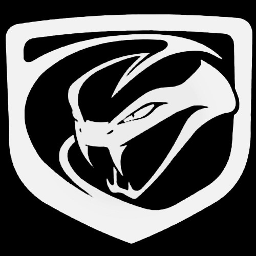 Dodge Viper 2012 Decal Sticker