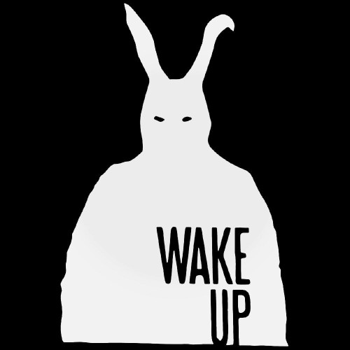 Donnie Darko Wake Up 1945 Sticker