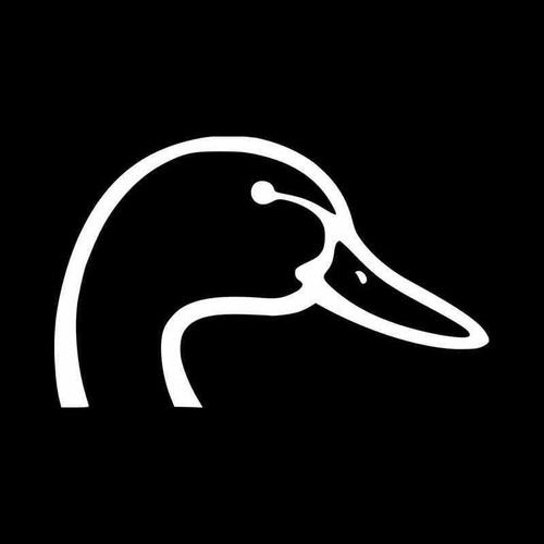 Duck Head Hunting Vinyl Decal Sticker