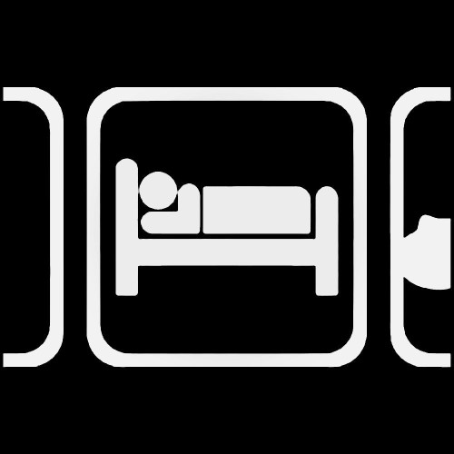 Eat Sleep Motorcycle Racing 2 Sticker