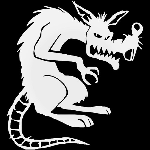 Evil Dirty Rat Sticker