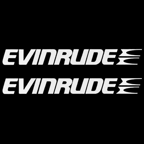 Evinrude Outboard Boat Motors S Decal Sticker