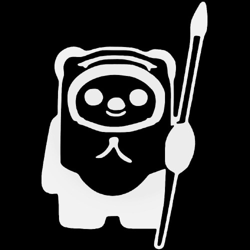 Ewok Bear Star Wars Decal Sticker